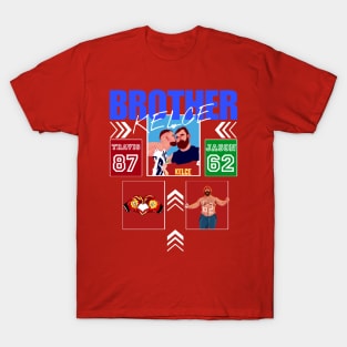 Jason Kelce x Travis Kelce T-Shirt